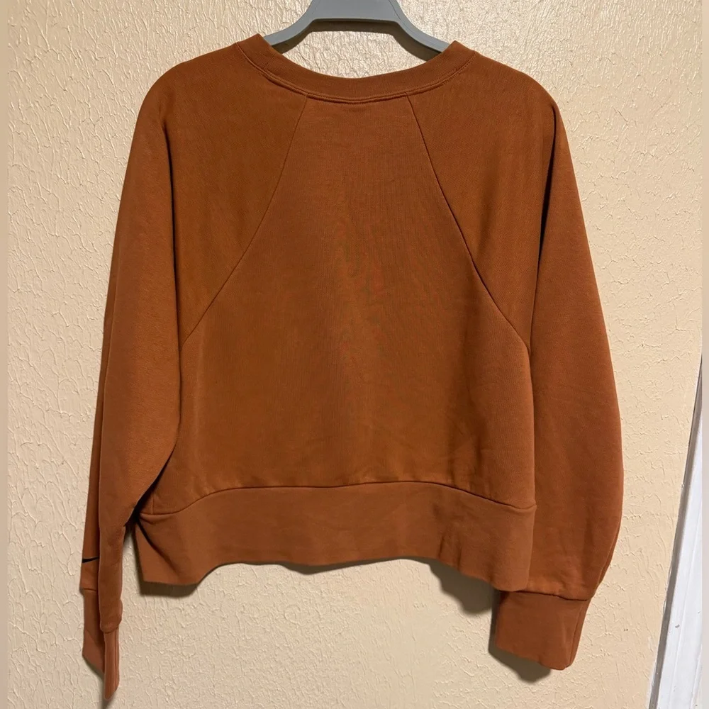 Nike Women's Dry‎ fit Crewneck Cropped Training Pullover Size large